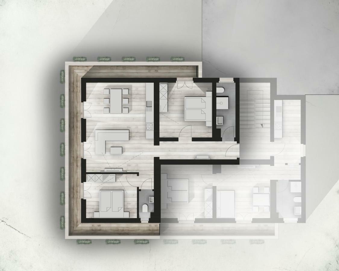 Hillside Apartments Pircher Fugen Bagian luar foto